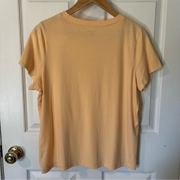 Madewell Northside Vintage Tee in Faded Apricot | Size L - Picture 3 of 9